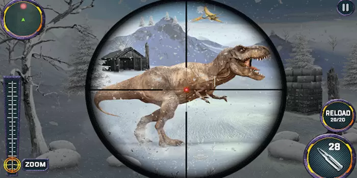 Tingkat Kesulitan Dalam Game Dino Hunter 3D