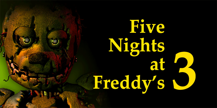Five Nights at Freddy’s 3 – Bertahan Lima Malam Di Lokasi animatronik yang berbahaya