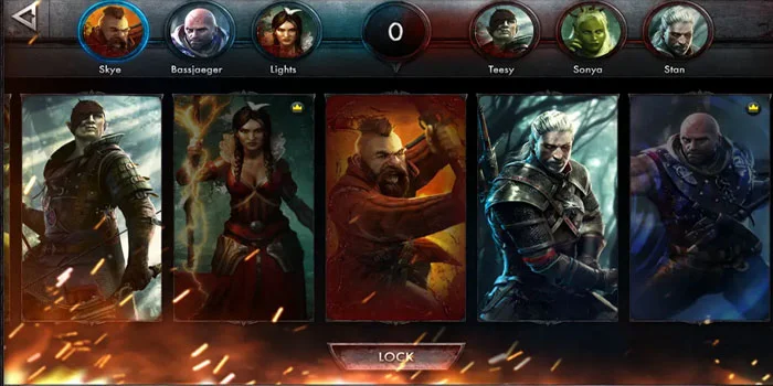 Karakter-The-Witcher-Battle-Arena