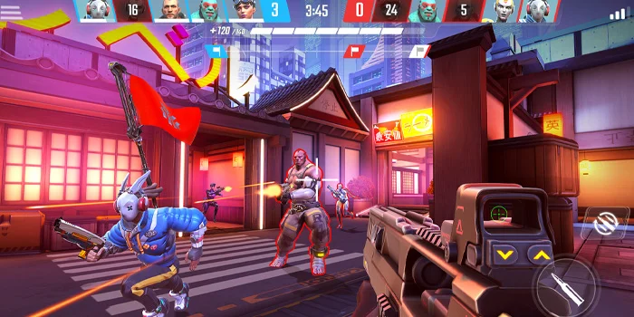Visual & Suara Shadowgun: War Games