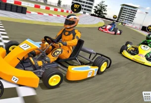 GKART – Mengemudikan Mobil Balap Dengan Aksi & Strategi