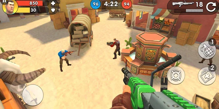 Guns of Boom - Menghadapi Lawan dalam Duel FPS yang Intense