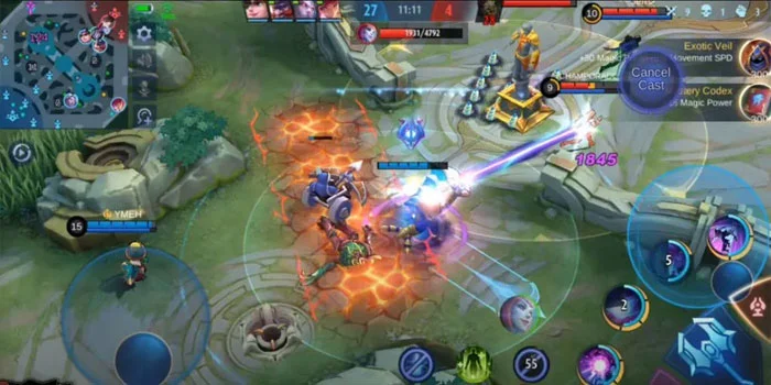 Zhask Sang Pemimpin Dalam Pertempuran Di Dalam Game MLBB