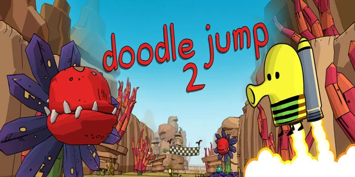 Doodle Jump 2 – Melompat Untuk Tidak Jatuh Akan Menang Asik