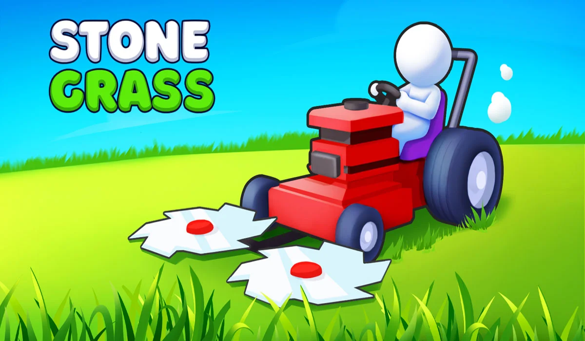Stone Grass: Mowing Simulator Game Santai Tapi Seru