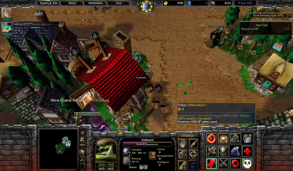 Alur Epik dan Semesta Fantasi Warcraft III