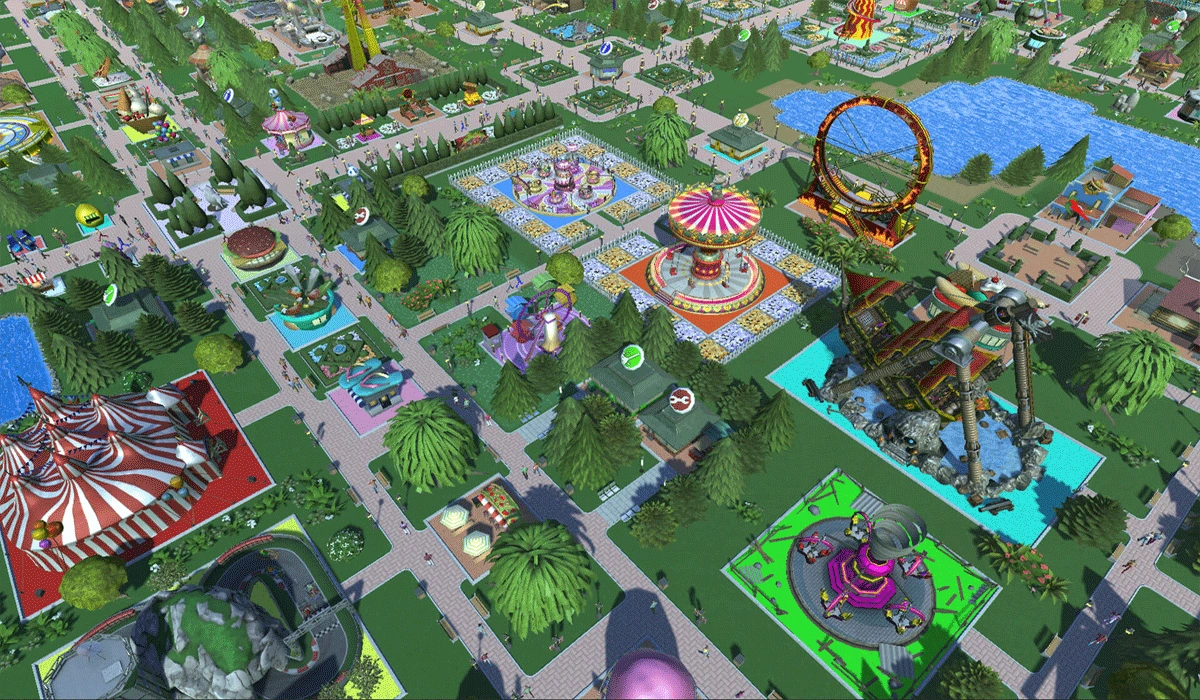 RollerCoaster Tycoon Adventures, Membangun Taman Hiburan Impian