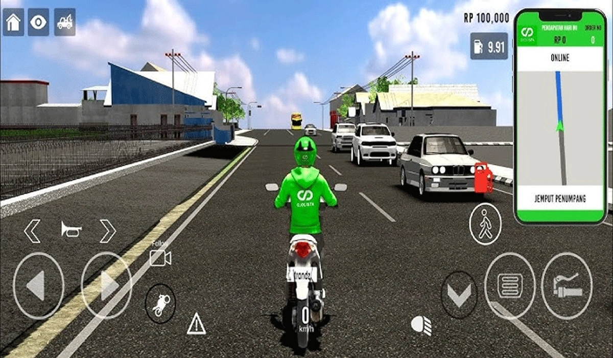 Ojolista Simulator Multiplayer: Serunya Jadi Driver Ojol Di Dunia Virtual