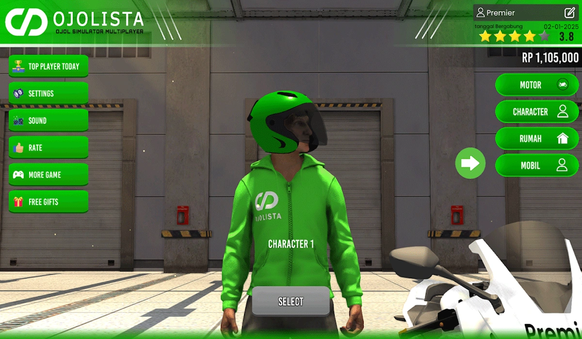 Ojolista Simulator Multiplayer: Serunya Jadi Driver Ojol Di Dunia Virtual