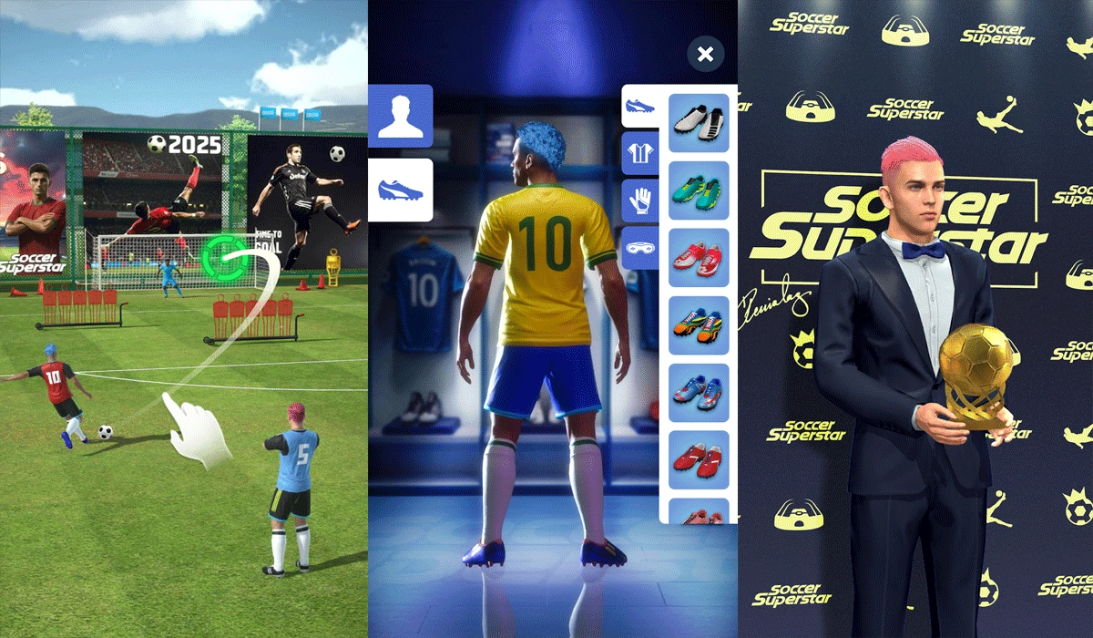 Soccer Superstar, Sensasi Sepak Bola Casual Dengan Kontrol Flick Yang Seru